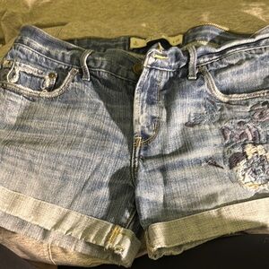 Denim Blue Women's Shorts Abercrombie and fitch